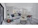 Spacious living room with an open layout and neutral tones perfect for modern living and entertaining guests at 134 Barrington Dr, Brandon, FL 33511