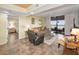 Well-lit living room showing an ocean view with tile floors at 1340 Gulf Blvd # 8C, Clearwater Beach, FL 33767