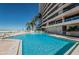 Community pool with beach access and building views at 1340 Gulf Blvd # 8C, Clearwater Beach, FL 33767