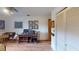A home office, with neutral colors, lots of light and plenty of storage at 2215 Toniwood Ln, Palm Harbor, FL 34685
