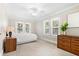Bright bedroom with windows and a ceiling fan at 304 21St N Ave, St Petersburg, FL 33704