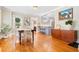 Elegant dining room with hardwood floors and ample natural light, perfect for Gathering meals and gatherings at 304 21St N Ave, St Petersburg, FL 33704