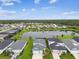 Beautiful lakefront community, featuring lush green lawns and mature landscaping at 3326 Woodmont Dr, Parrish, FL 34219