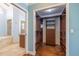 Spacious walk-in closet with custom shelving and storage solutions at 3437 Aspen Trl, Clearwater, FL 33761