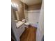 Cozy bathroom featuring a shower-tub combination and a single sink vanity at 36137 Lake Chase Blvd # 102, Zephyrhills, FL 33541