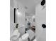 Modern bathroom features walk-in shower, sleek vanity, and contemporary fixtures at 4112 W Lawn Ave, Tampa, FL 33611