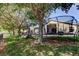 Spacious backyard offers mature trees, recreation, and room to roam at 4522 Lisette Cir, Brooksville, FL 34604