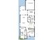 Detailed floor plan showcasing the layout of the home, including bedrooms, bathrooms, kitchen, and living spaces at 719 Allora Ave, Nokomis, FL 34275