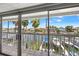 Enjoy the view of the water from this community's balcony at 751 Pinellas Bayway S # 104, St Petersburg, FL 33715