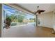 Large screened patio with a view of the pool, perfect for outdoor enjoyment at 8604 Herons Cove Pl, Tampa, FL 33647