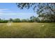 Sprawling community soccer field with well-maintained grass and two goal nets for recreational play at 8604 Herons Cove Pl, Tampa, FL 33647