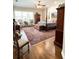 Spacious main bedroom with large window and room to relax at 11501 Norval Pl, Temple Terrace, FL 33617