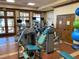 Well-equipped gym featuring modern exercise machines and ample workout space at 1353 El Pardo Dr, Trinity, FL 34655