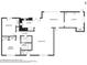 Detailed floor plan of the home, showcasing the layout of the bedrooms, bathrooms, and living areas at 1717 Danbury Dr, Sun City Center, FL 33573