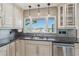 Kitchen featuring light wood cabinets, undermount sink, granite counters and stainless steel appliances at 1717 Danbury Dr, Sun City Center, FL 33573