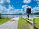 Scenic view of the Holiday Village private boat ramp and lake access at 1821 Weekend Ln, Odessa, FL 33556