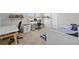 Functional bedroom boasts neutral carpet, closet and lots of natural light at 19259 Mossy Pine Dr, Tampa, FL 33647