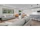 Cozy living room that seamlessly connects to the modern kitchen and dining area, perfect for gatherings at 19259 Mossy Pine Dr, Tampa, FL 33647
