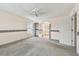Spacious bedroom featuring a closet and doorway into the bathroom at 1972 Lansing Dr, Clearwater, FL 33763