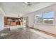 Open-concept living area towards the kitchen and the backyard at 1972 Lansing Dr, Clearwater, FL 33763