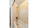 Clean bathroom showcasing a tub-shower combination with tiled walls and modern fixtures at 2119 Broadway View Ave, Brandon, FL 33510