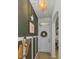 Charming foyer showcasing modern decor and a view to the dining area at 2119 Broadway View Ave, Brandon, FL 33510