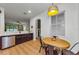 Bright kitchen and dining area showcasing modern finishes and stainless steel appliances at 2119 Broadway View Ave, Brandon, FL 33510