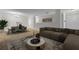 Spacious and stylish living area, open floor plan, dining area at 2222 Norwegian Dr # 16, Clearwater, FL 33763