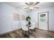 Cozy dining area with modern table, seating, and stylish decor at 2353 Eastwood Dr, Clearwater, FL 33765