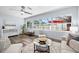 Inviting living room with comfortable seating, modern decor, and plenty of natural light at 2353 Eastwood Dr, Clearwater, FL 33765