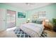 Cozy bedroom featuring a comfortable bed, stylish rug, and matching nightstands at 2502 Tropical Shores Se Dr, St Petersburg, FL 33705
