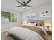 Cozy bedroom with a comfortable bed, side tables with lamps, and windows with natural light at 2701 Camellia Ter, Punta Gorda, FL 33950
