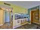 Open floor plan kitchen featuring granite countertops and modern appliances at 5820 N Church Ave # 147, Tampa, FL 33614