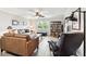 Hardwood floors add warmth and style to this inviting and spacious living room at 701 Poinsettia Rd # 322, Belleair, FL 33756