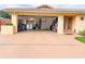 Spacious two-car garage with ample storage and an interior entrance at 9951 121St St, Seminole, FL 33772