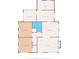 Detailed floor plan showcasing room layout and flow with bedroom at left at 217 W Powhatan Ave, Tampa, FL 33604