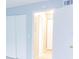 A doorway reveals a hallway that includes a closet and is freshly painted at 220 Berry Tree Pl # 220, Brandon, FL 33510