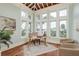 Bright office with large windows providing natural light and water views at 442 Midway Is, Clearwater Beach, FL 33767