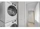 Laundry area with stacked washer and dryer at 4540 Overlook Ne Dr # 246, St Petersburg, FL 33703