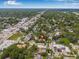Aerial shot showcases property's position near amenities and commercial areas, offering convenience at 5101 N Suwanee Ave, Tampa, FL 33603
