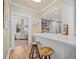 The kitchen features an island with bar seating at 5101 N Suwanee Ave, Tampa, FL 33603