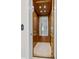 Luxurious private elevator with wood finishes and interior lighting offering convenient access to all levels at 611 1St S Ave, Tierra Verde, FL 33715
