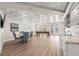 Recreation room with pool table, dining area, and a wet bar at 611 1St S Ave, Tierra Verde, FL 33715
