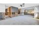 Renovation potential in this spacious living area with an open layout at 7400 Locust Ne St, St Petersburg, FL 33702