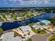 Charming waterfront home with boat dock offering picturesque canal views in a beautiful waterfront community at 805 Leisey Cir, Ruskin, FL 33570