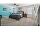 Bright bedroom offers a relaxing space with large windows and comfortable furnishings, ideal for rest and rejuvenation at 8148 Artisan Cir, Seminole, FL 33777