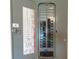 Interior shot of an electrical breaker box at 9209 Seminole Blvd # 13, Seminole, FL 33772