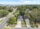 Panoramic aerial view of home and its neighborhood at 1004 Osage St, Clearwater, FL 33755