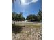 View of the quiet street lined with mature trees and well-maintained landscaping at 1004 Osage St, Clearwater, FL 33755