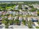 Residential street with well-maintained homes, mature trees, and green lawns in a quiet suburban neighborhood at 11438 Ivy Flower Loop, Riverview, FL 33578